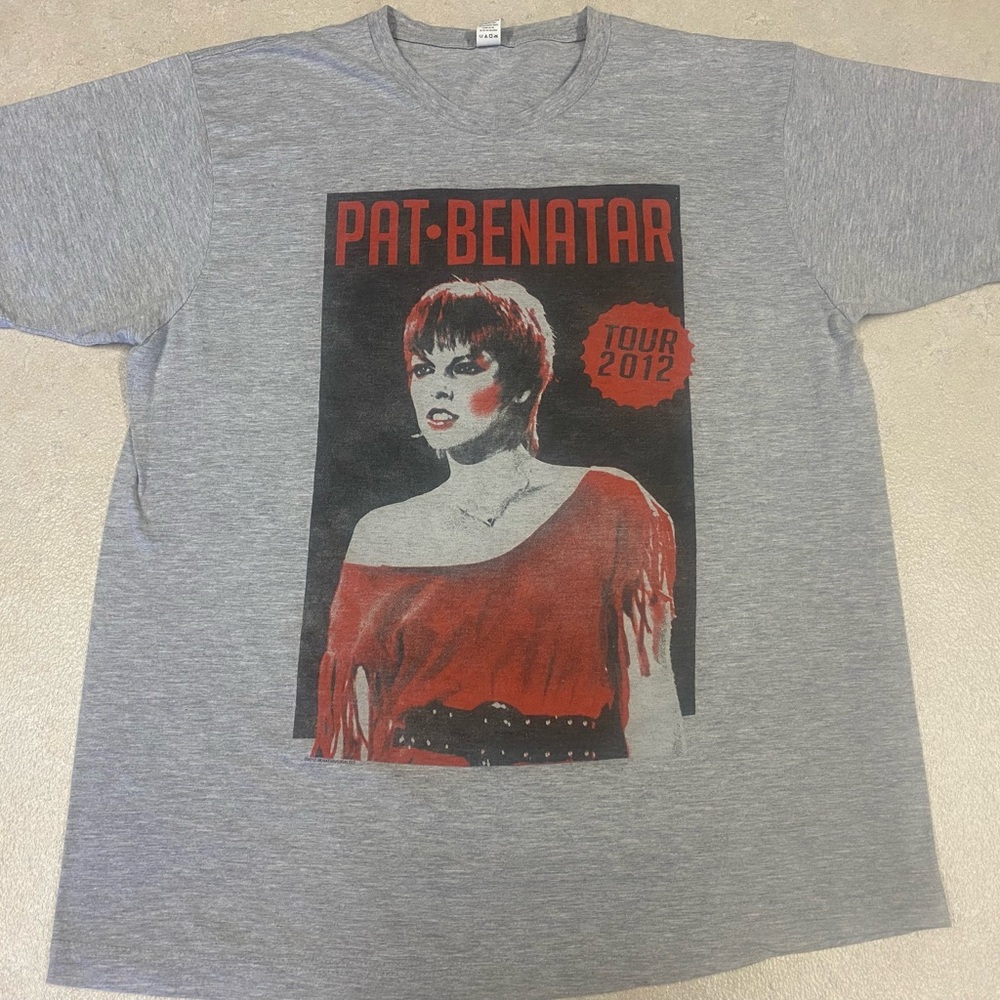 PAT BENATAR TOUR 2012 Tshirt Size XL